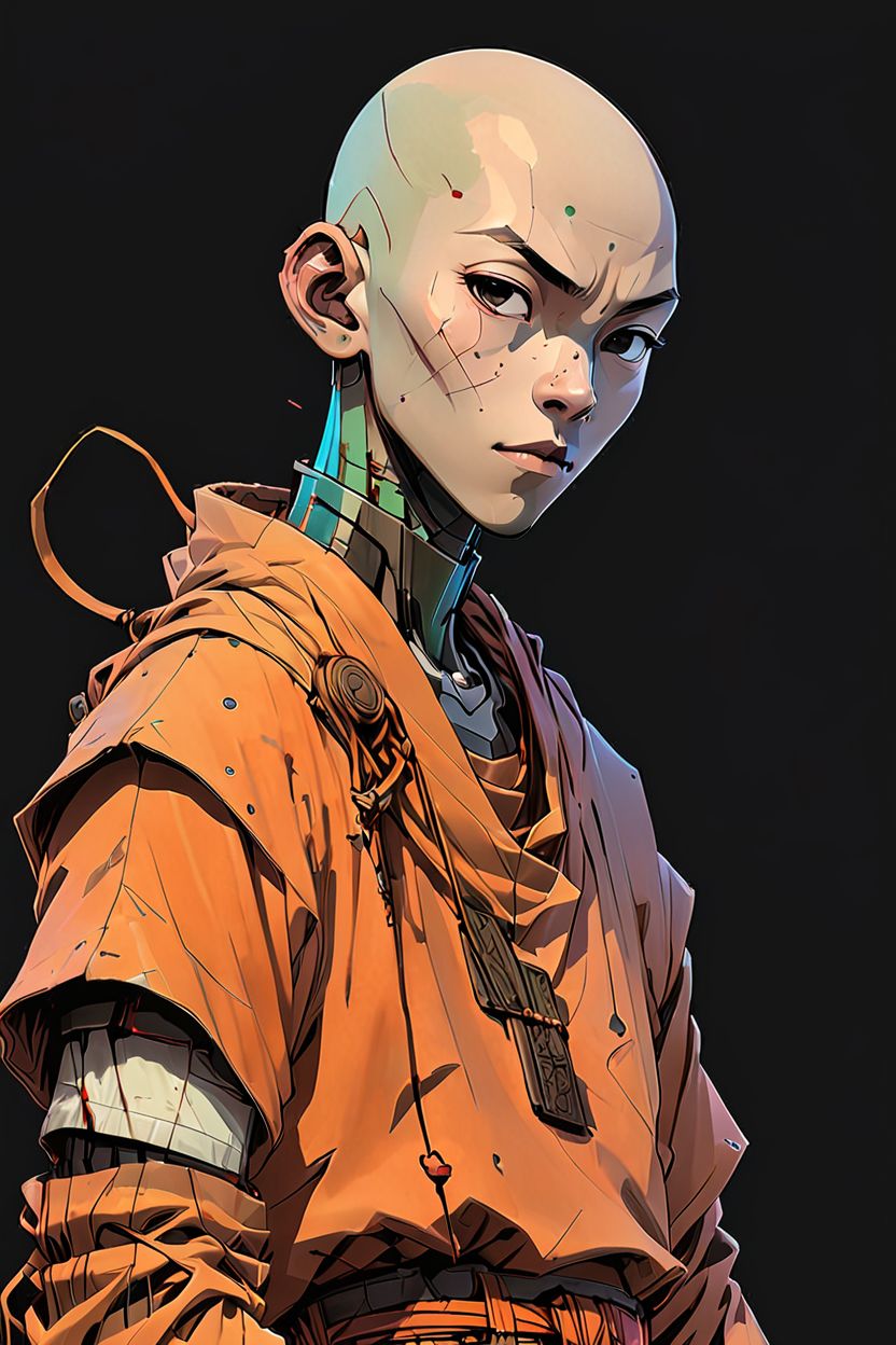 05451-778809159-elaborate standing 3d character of a (skinny_0.5) 1boy monk,( full body_1.5), bald, (android_0.4), futuristic, hard surfaces, me.jpg
